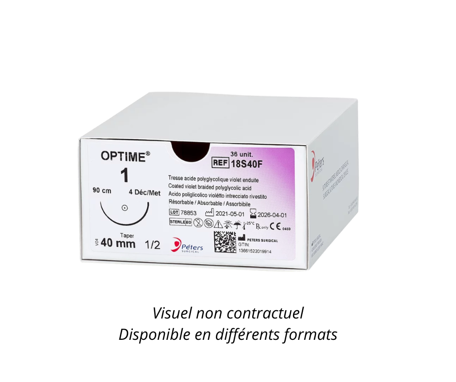 Fils de sutures Optime - Peters Surgical