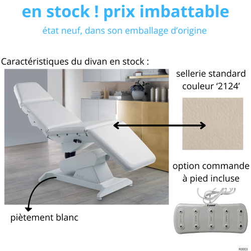 Divan électrique 4 moteurs LEMI 4 Multi-spécialité