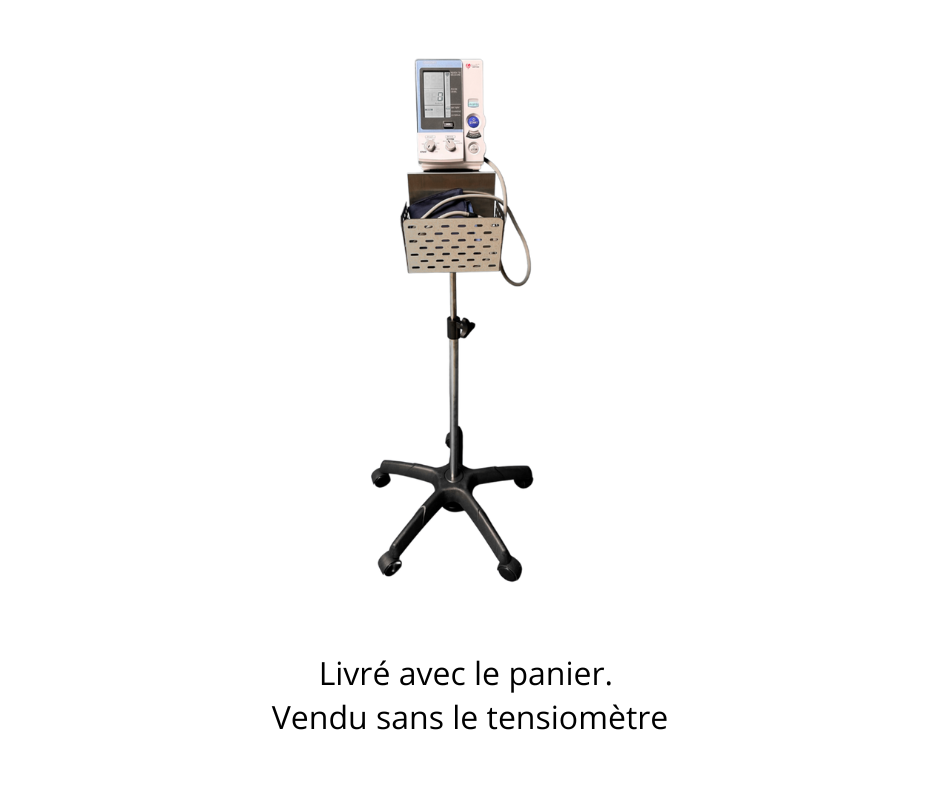 Pied à roulette pour tensiomètre OMRON 907 ou HBP1320