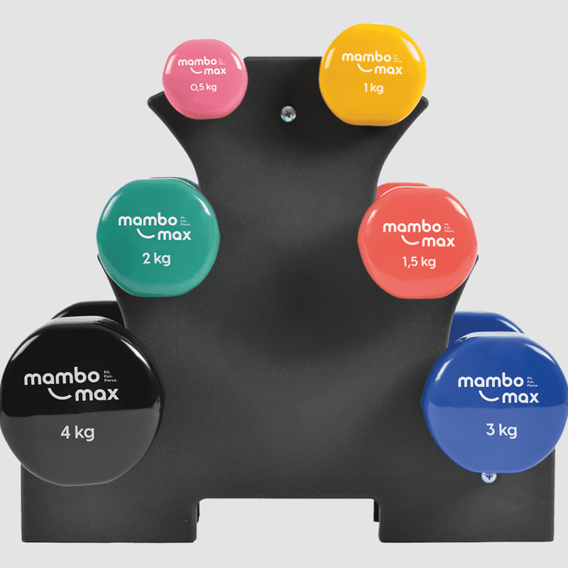Paire d'haltères PVC courts