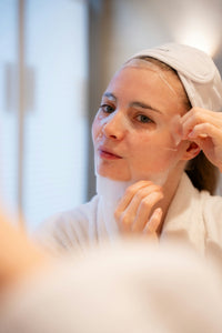 Masque bleu visage Dermaroller - Boîte de 5 masques