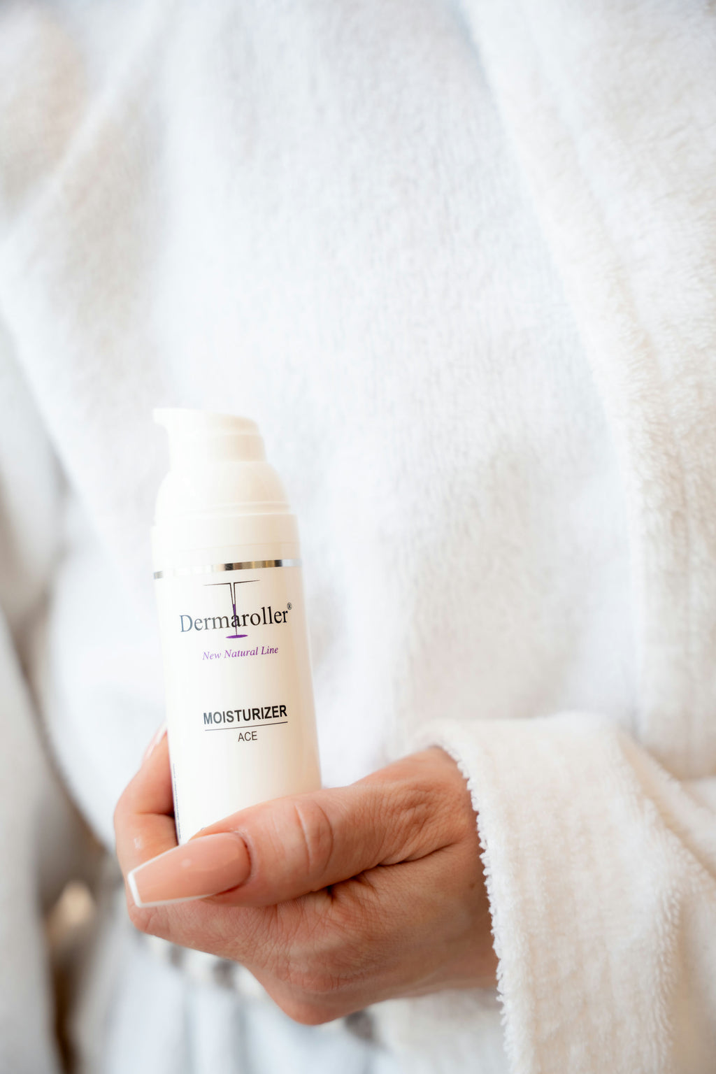 Crème hydratante Dermaroller aux vitamines A, C et E