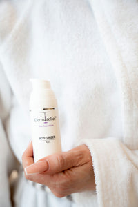 Crème hydratante Dermaroller aux vitamines A, C et E