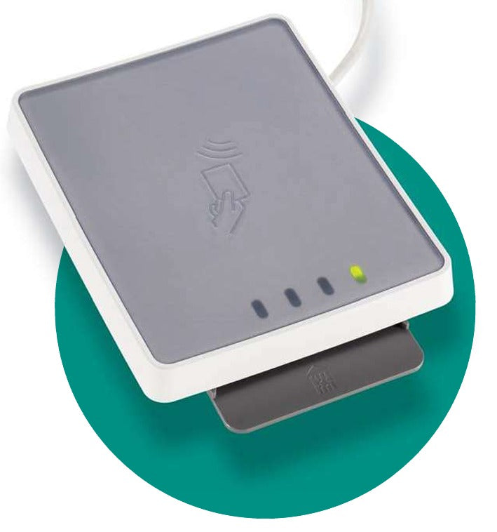 Lecteur de carte vitale PC/SC monofente et sans contact Ditéo