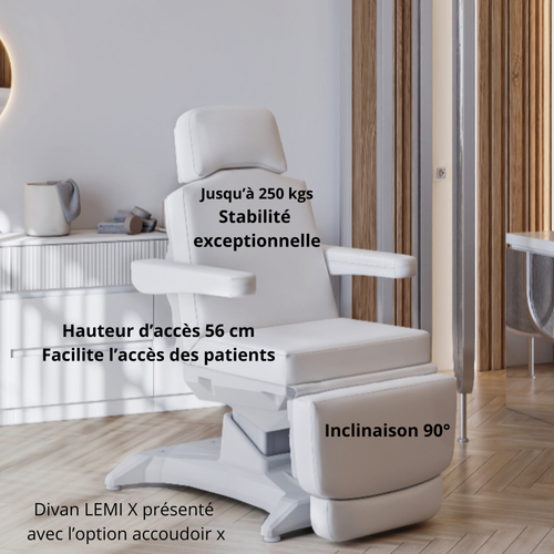 Divan d'examen électrique 4 moteurs LEMI X