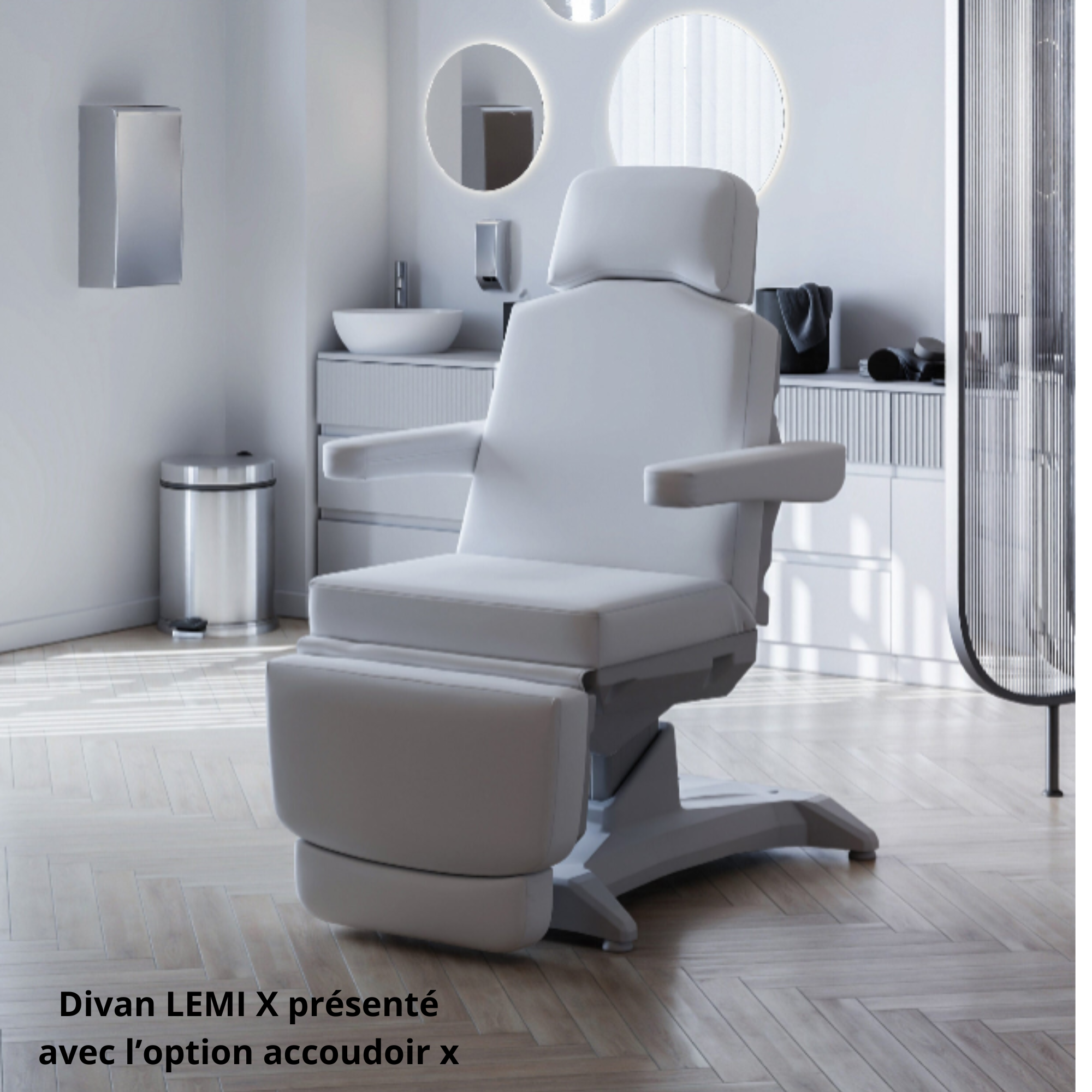 Divan d'examen électrique 4 moteurs LEMI X