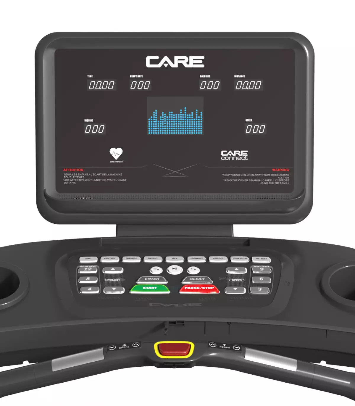 Tapis de course professionnel 22 kmh ENDURANCE CARE