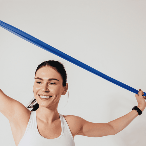Bandes de résistance en latex - Lot de 5 bandes 2,50 m